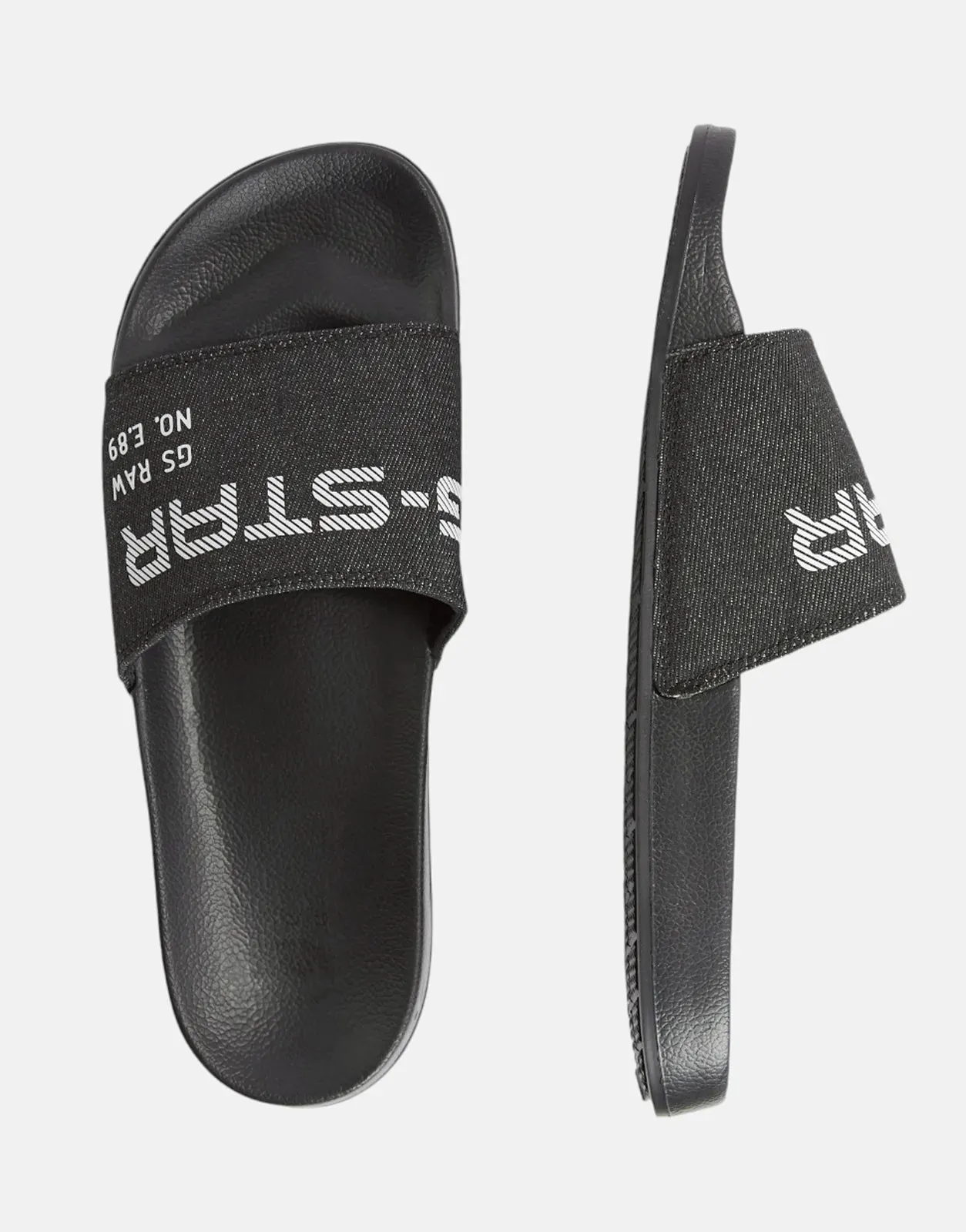 G-Star RAW Cart Black Denim Slide
