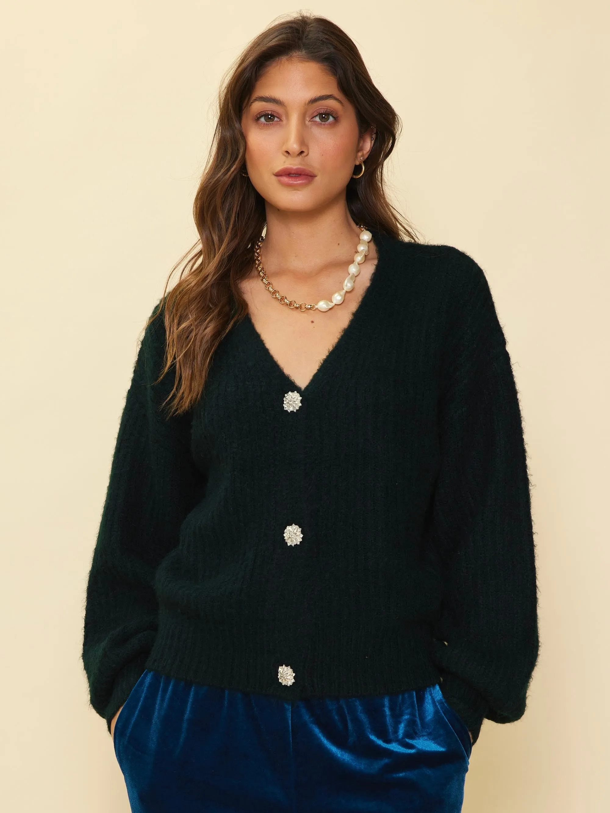 Jeweled Cardigan